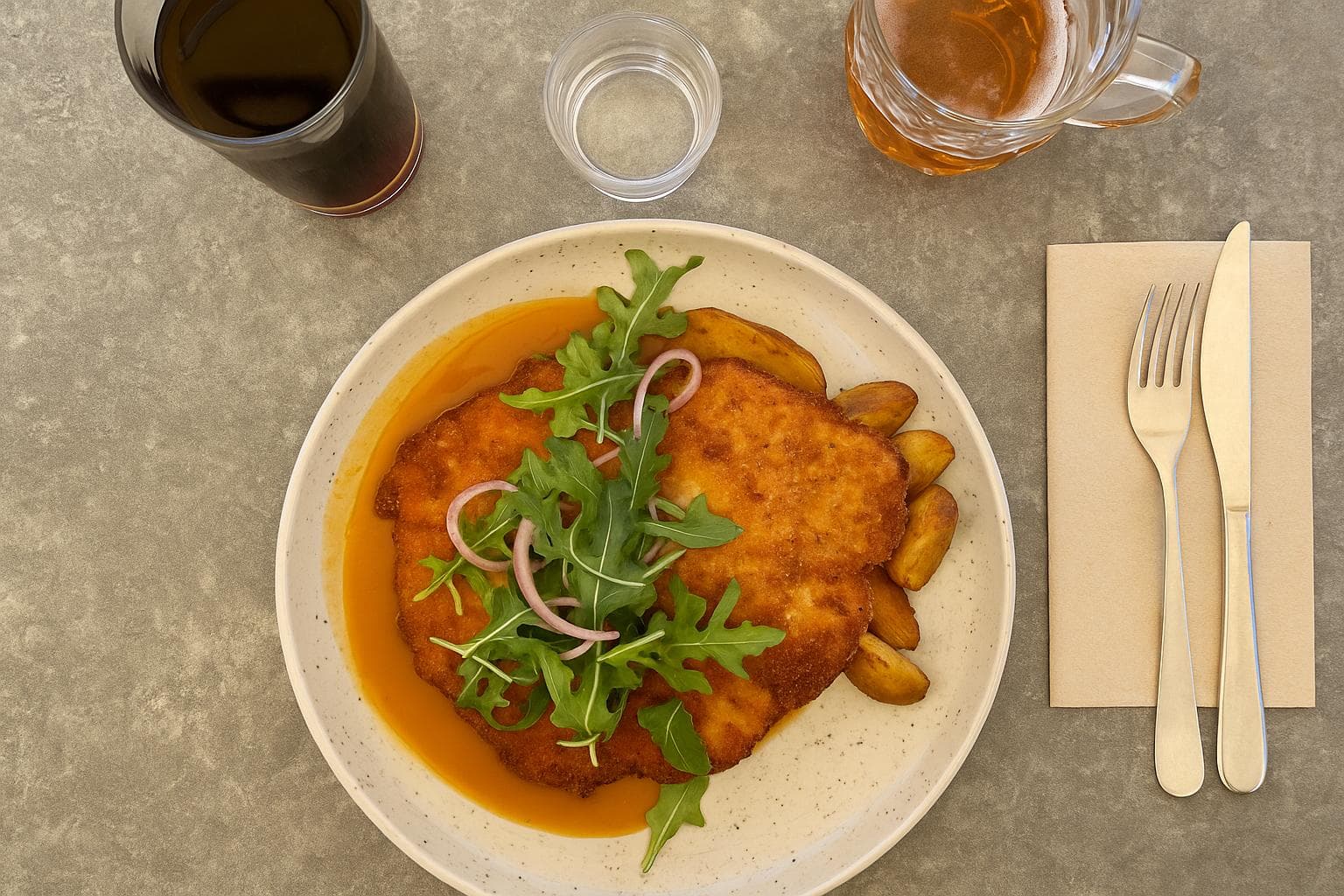 Schnitzelplatz Lagerhuset – lunch